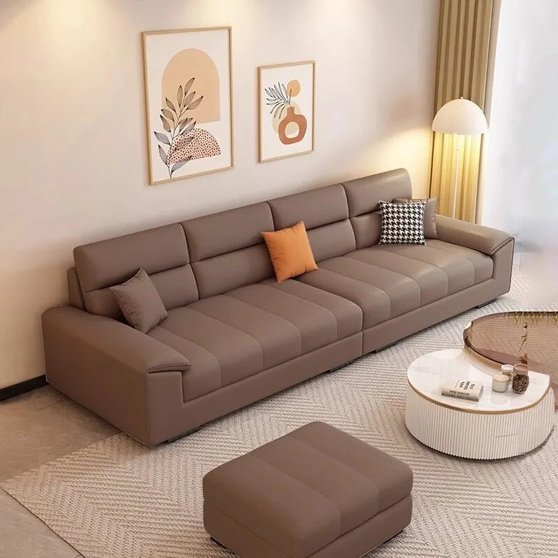 Arm Living Room Sofas Lounge Modular Lounges Lazy Living Room Sofas Sleeper Modern Leather Sillones Comprimidos Home Furniture