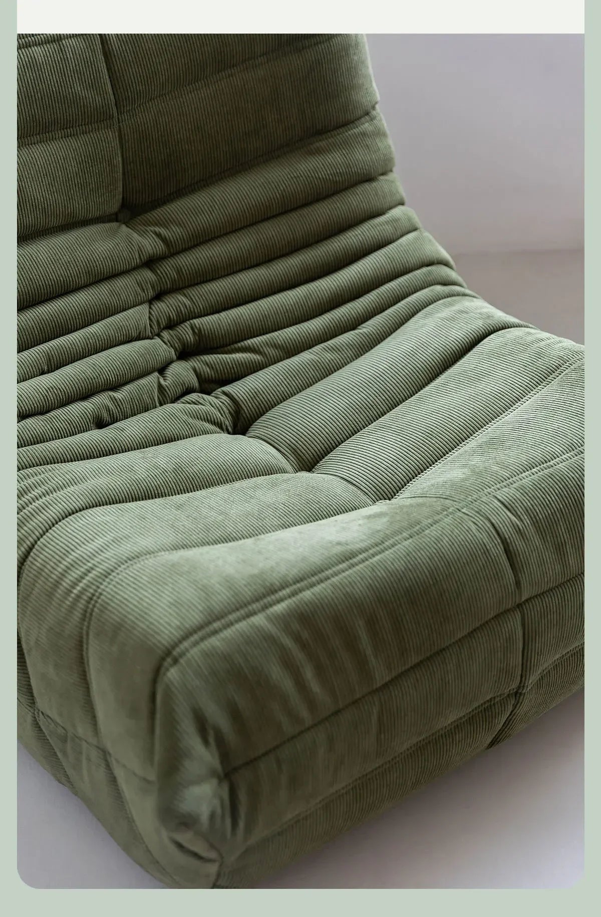 Bean Bag Chair Bean Bag Sofa Adults Comfortable Couch Corduroy Single Sofa Soft Comfy Floor Chairs Living Room Bedroom