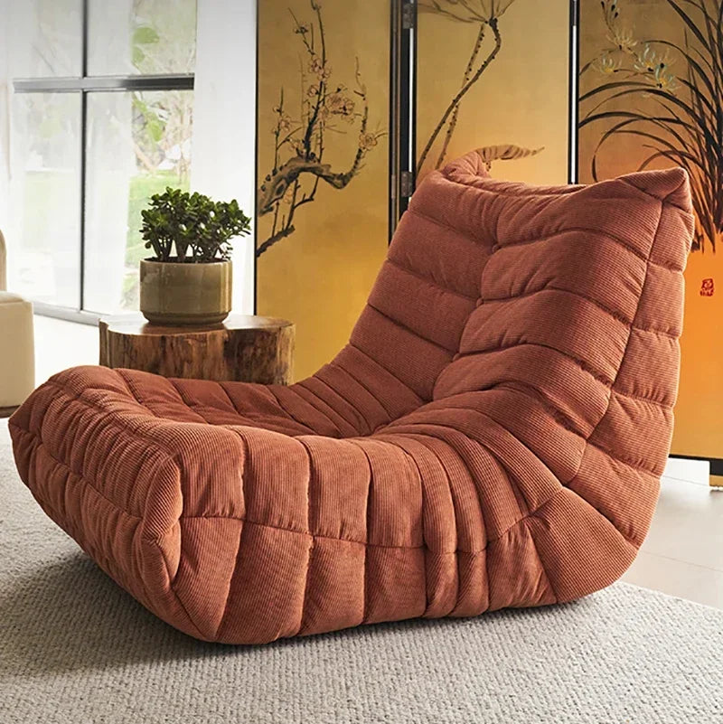 Bean Bag Chair Bean Bag Sofa Adults Comfortable Couch Corduroy Single Sofa Soft Comfy Floor Chairs Living Room Bedroom