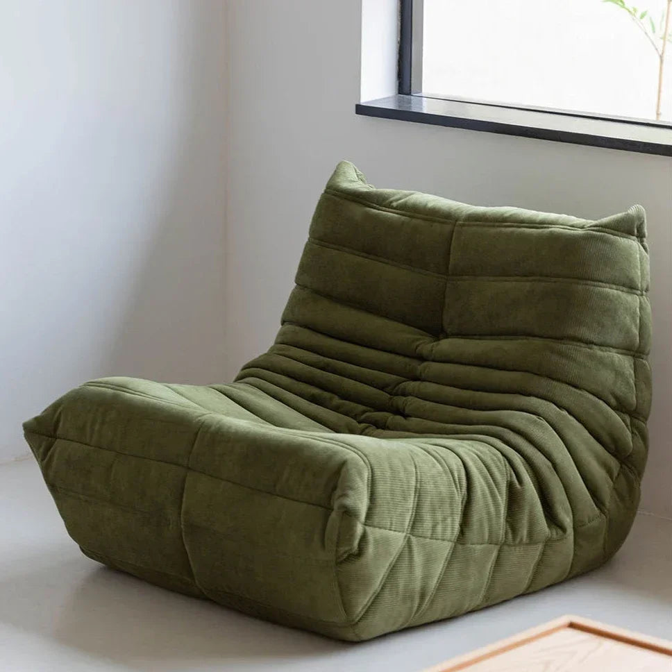 Bean Bag Chair Bean Bag Sofa Adults Comfortable Couch Corduroy Single Sofa Soft Comfy Floor Chairs Living Room Bedroom