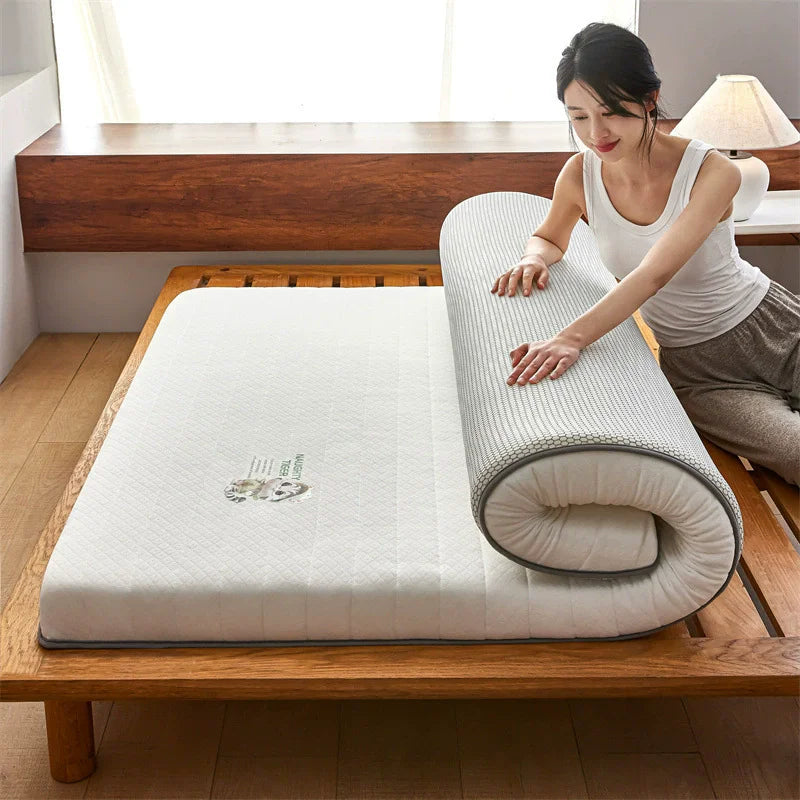 Latex Memory Foam Mattress Soft Pad Single Bed for Bedroom Student Dormitory Home Use Sponge Tatami