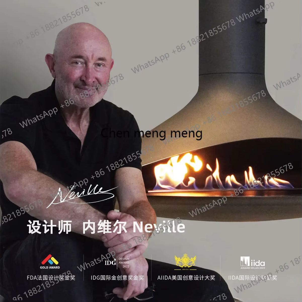 New Arrive True Fire Fireplace Home Firewood Burning Modern Indoor Villa Homestay Heating Cast Iron Wood Burning Stove