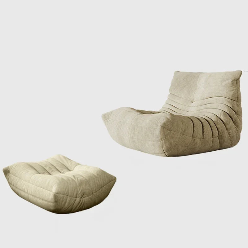 Bean Bag Chair Bean Bag Sofa Adults Comfortable Couch Corduroy Single Sofa Soft Comfy Floor Chairs Living Room Bedroom