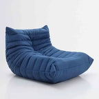 Single Seat Foam Armless Couch Chair Lazy Floor Sofa Fireside Bean Bag Chair Sofa Lounger for Living Room Bedroom Chair