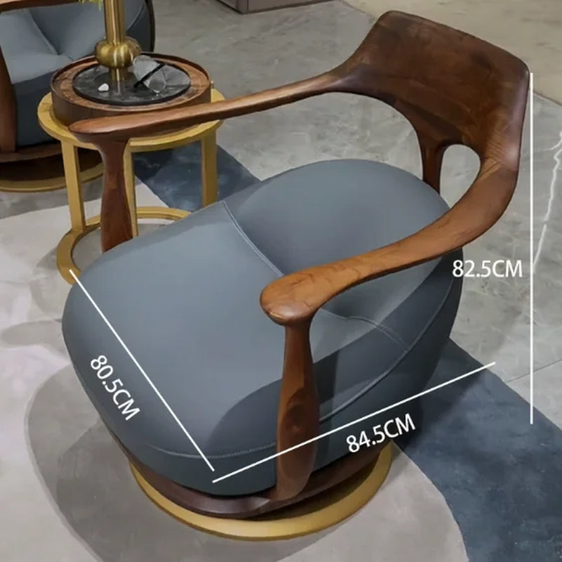 Klmodern Swivel Armchair Luxury Boucle Fabric Accent Lounge Sofa Chair for Living Room Furniture Set Make 20Days