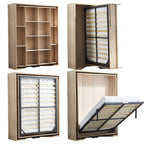 Multipurpose Space-Saving Revolving Silence Vertical Murphy Bed Folding Swivel Rotate Hidden Wall Bed Mechanism