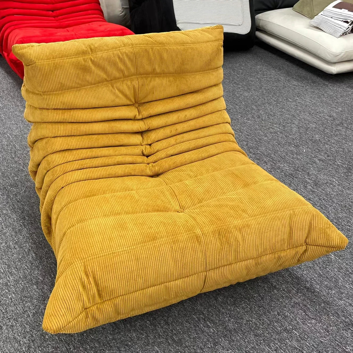 Bean Bag Chair Bean Bag Sofa Adults Comfortable Couch Corduroy Single Sofa Soft Comfy Floor Chairs Living Room Bedroom