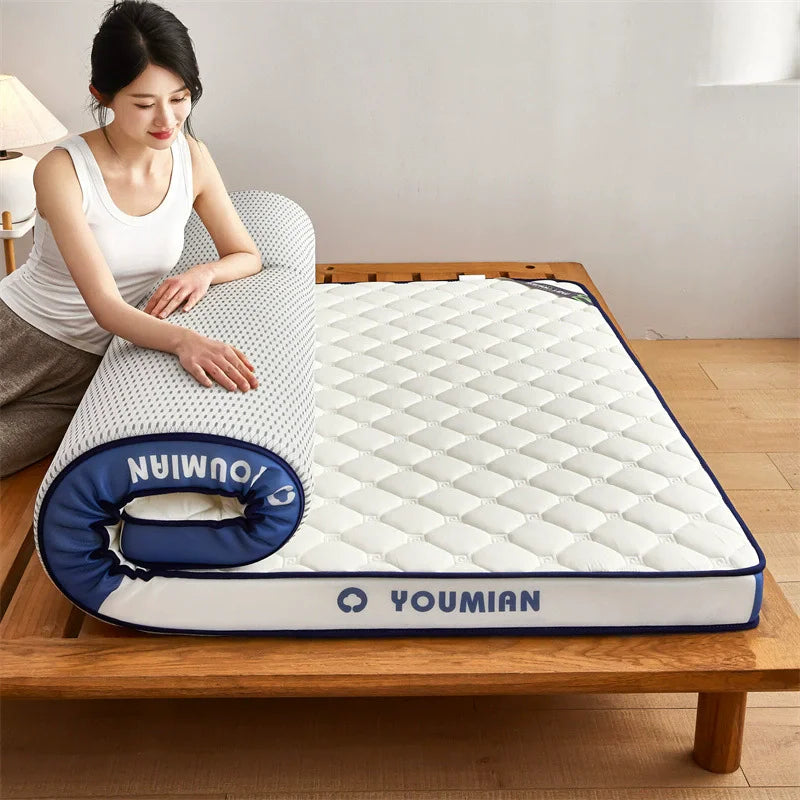 Latex Memory Foam Mattress Soft Pad Single Bed for Bedroom Student Dormitory Home Use Sponge Tatami
