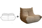 Bean Bag Chair Bean Bag Sofa Adults Comfortable Couch Corduroy Single Sofa Soft Comfy Floor Chairs Living Room Bedroom