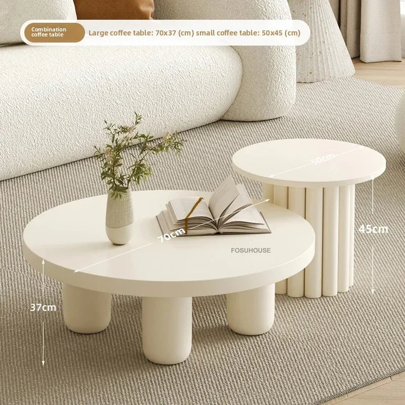 Luxurious Nordic Cream Lamb Velvet Sofa Bed - Modern Curved Design for Your Living Room and Bedroom