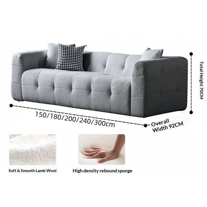 Transform Your Living Space with Our Customizable L-Shaped Velvet Sofa - Hand-Tufted Design and Integrated Sponge for Ultimate Comfort in Multiple Colors