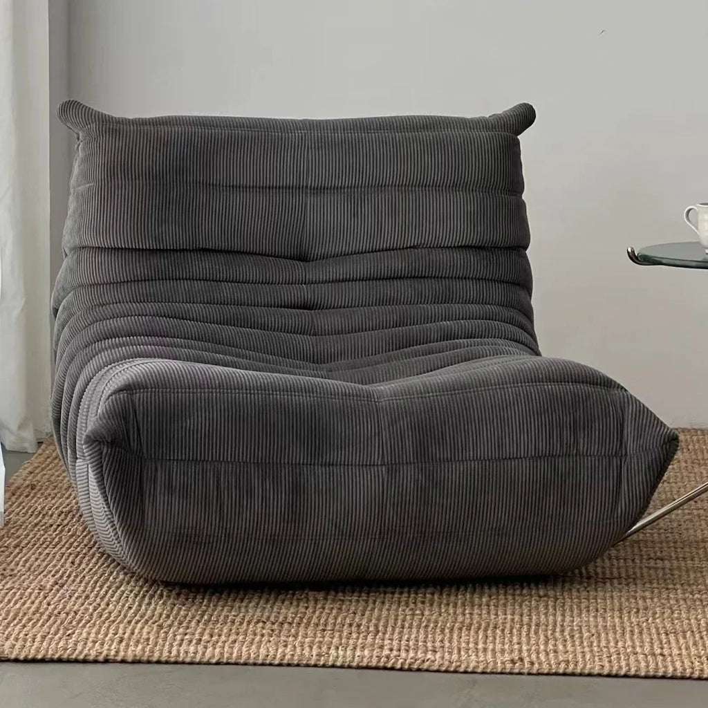 Bean Bag Chair Bean Bag Sofa Adults Comfortable Couch Corduroy Single Sofa Soft Comfy Floor Chairs Living Room Bedroom