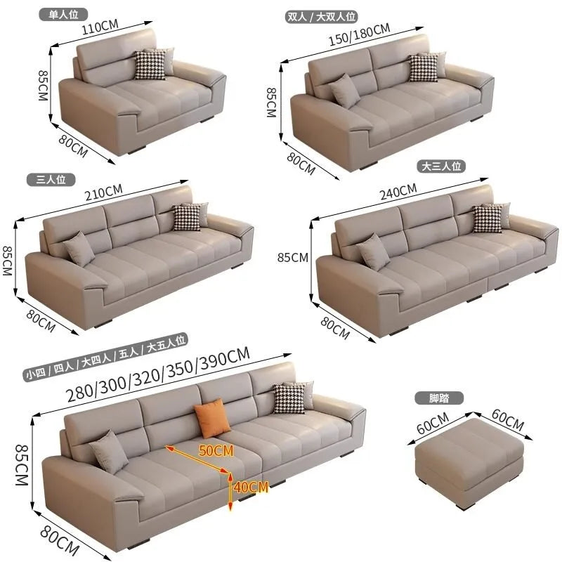Arm Living Room Sofas Lounge Modular Lounges Lazy Living Room Sofas Sleeper Modern Leather Sillones Comprimidos Home Furniture