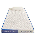 Natural Latex Thickened Memory Foam Mattress Foldable Tatami Soft Pad for Single or Double Bed in Home and Student Dorm