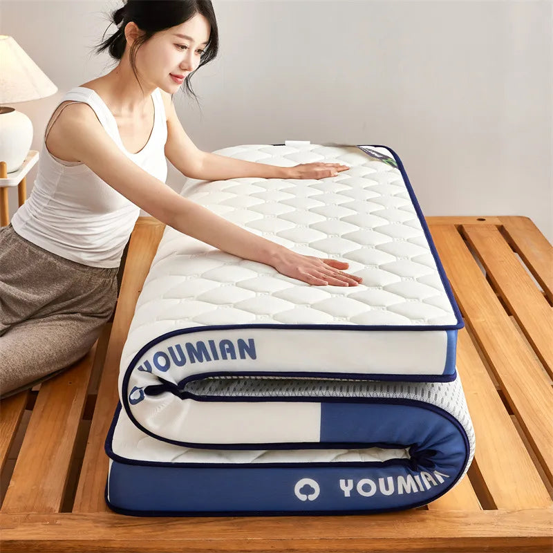 Latex Memory Foam Mattress Soft Pad Single Bed for Bedroom Student Dormitory Home Use Sponge Tatami