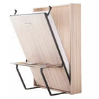 ￥%Factory Murphy Wall Space Saving Horizontal Rotating Folding Cabinet Foldable Bed Queen Size Frame Kit Mechanism with Mattress